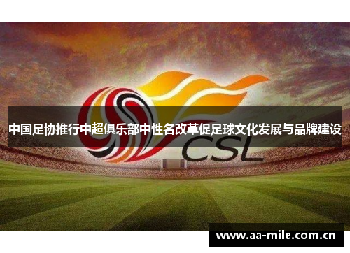 中国足协推行中超俱乐部中性名改革促足球文化发展与品牌建设 中国足协推行中超俱乐部中性名改革促足球文化发展与品牌建设